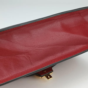 Pre-owned Gucci Sylvie red×Multicolour Leather 524405 shoulderbag | stylenewstar