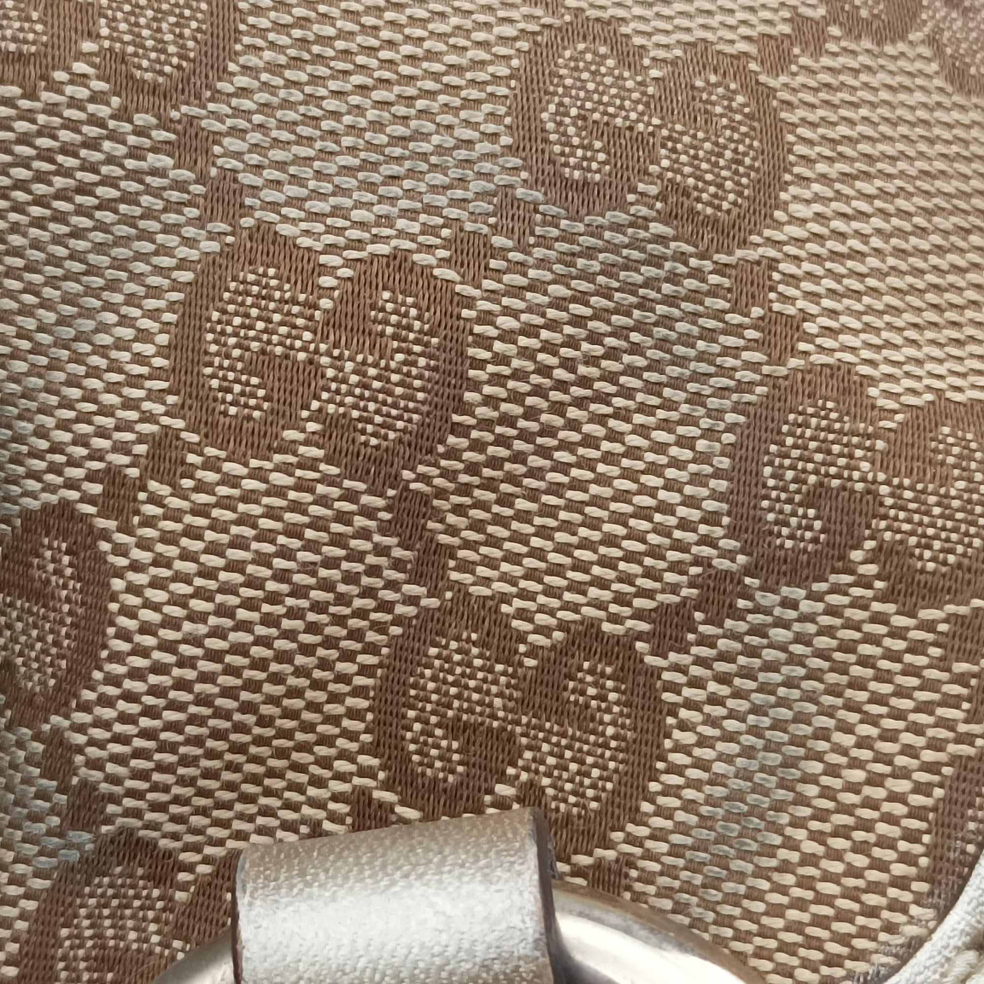 Secondhand Gucci Sukey White×Brown Leather×canvas 247902 shoulderbag | stylenewstar