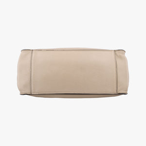 Pre-owned Fendi Flip Beige×Pink×Brown Leather×Suede 8BT303 shoulderbag | stylenewstar