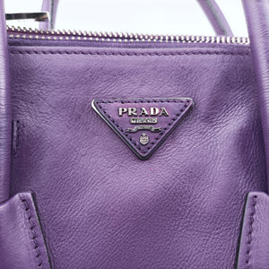 Vintage Prada Twin Pocket Winged Tote Purple Leather BN2619 shoulderbag | stylenewstar