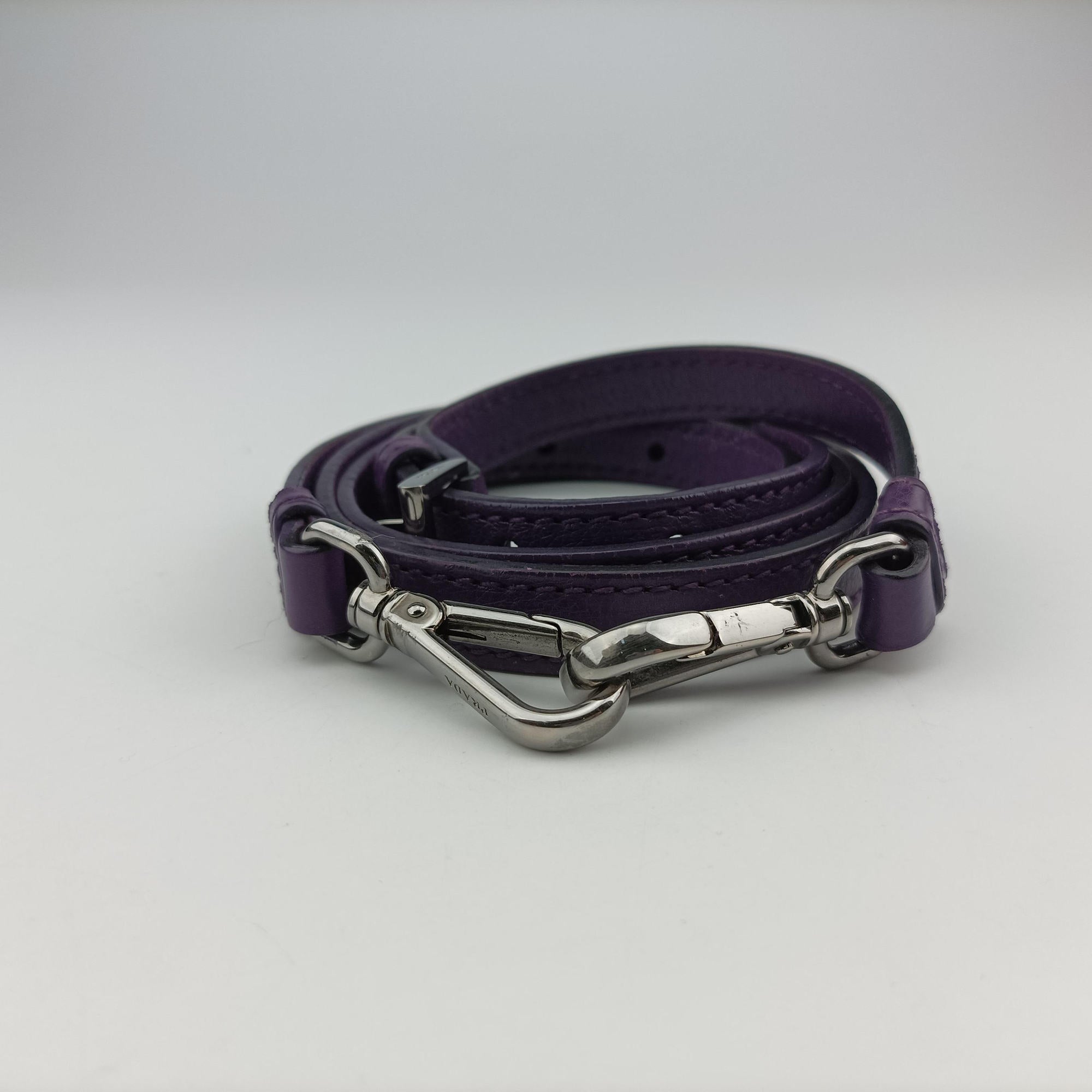 Vintage Prada Twin Pocket Winged Tote Purple Leather BN2619 shoulderbag | stylenewstar