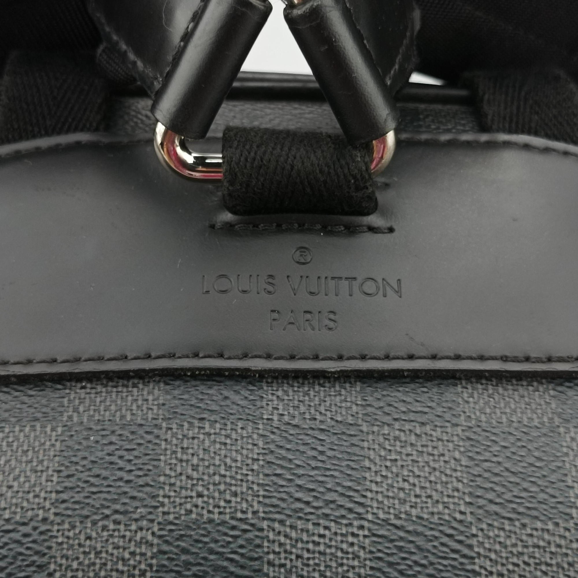 Pre-owned Louis Vuitton Josh Christopher Nemeth Rope Pattern blue×multicolor Damier Graphite N41712 backpack/rucksack | stylenewstar