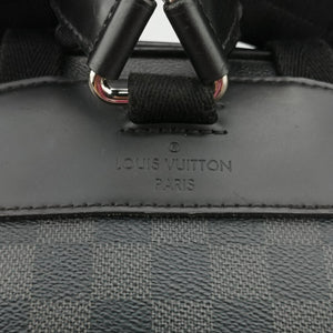 Pre-owned Louis Vuitton Josh Christopher Nemeth Rope Pattern blue×multicolor Damier Graphite N41712 backpack/rucksack | stylenewstar