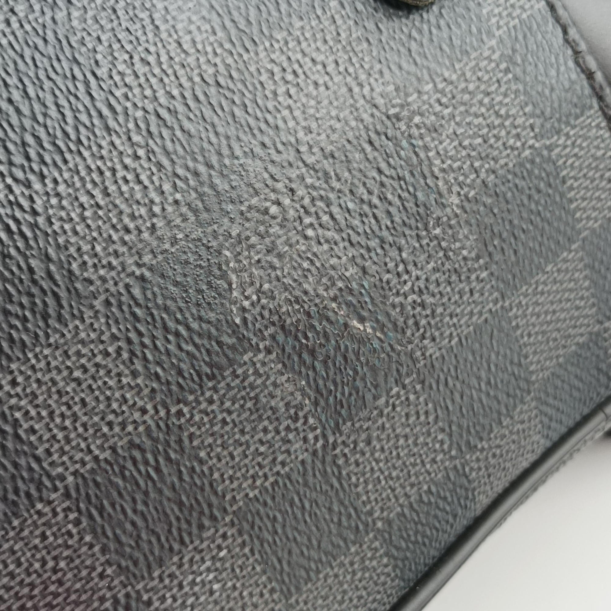 Pre-owned Louis Vuitton Josh Christopher Nemeth Rope Pattern blue×multicolor Damier Graphite N41712 backpack/rucksack | stylenewstar