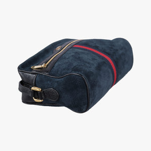 Secondhand Gucci Ophidia Navy×black Suede×leather 517080 shoulderbag | stylenewstar