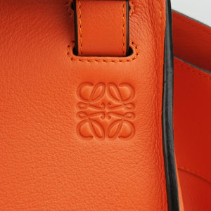 Pre-owned Loewe hammock Orange leather  shoulderbag | stylenewstar
