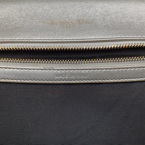 Pre-owned Christian Dior Diorama Silver Leather  shoulderbag | stylenewstar