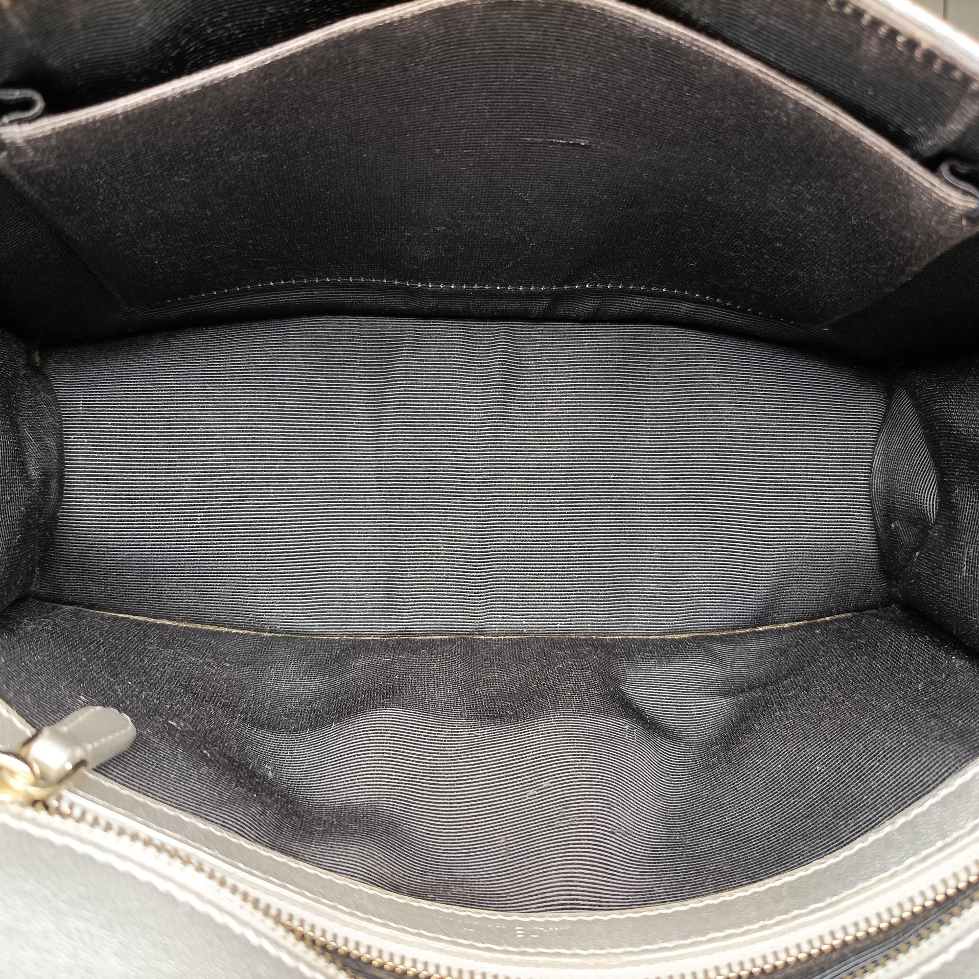 Pre-owned Christian Dior Diorama Silver Leather  shoulderbag | stylenewstar