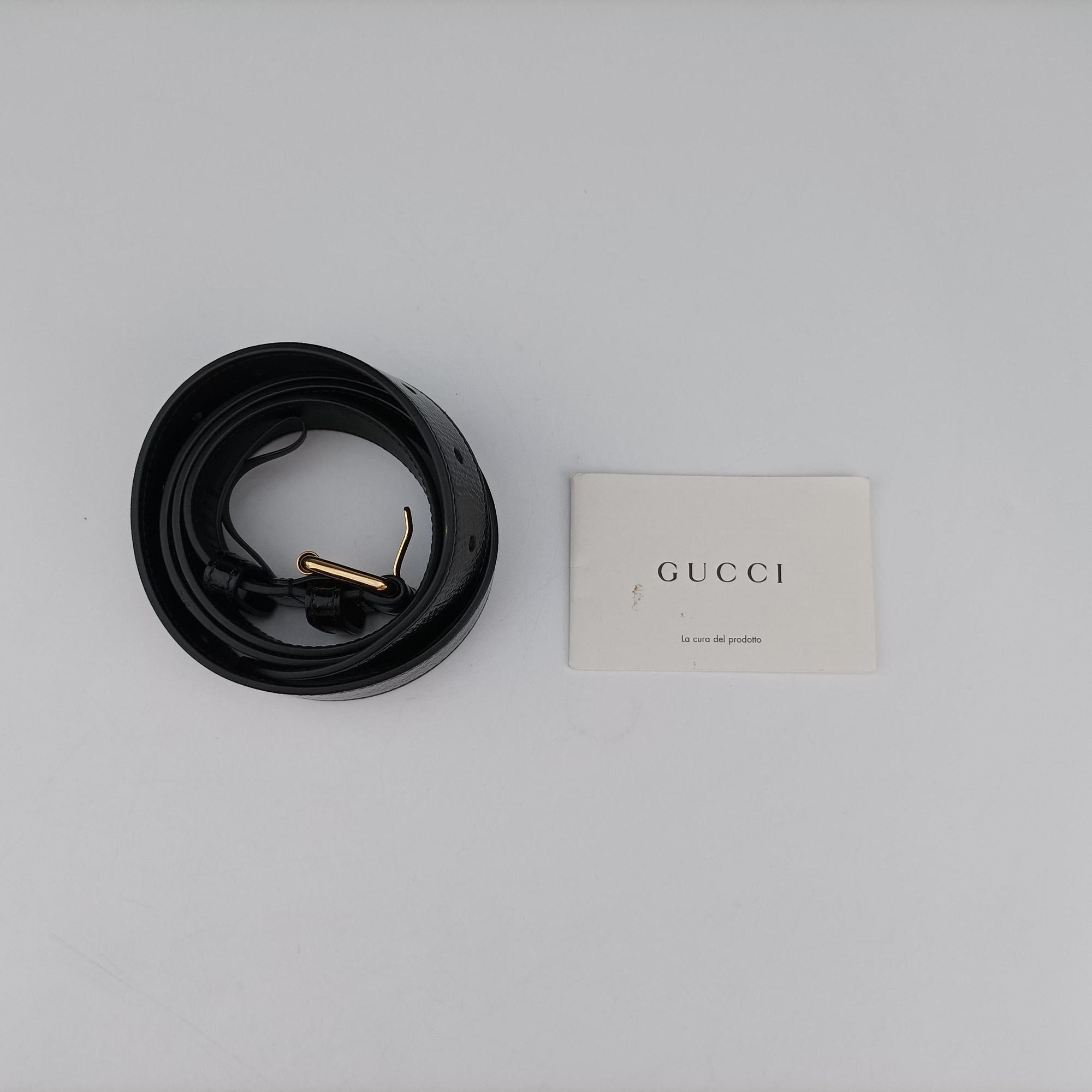 Pre-owned Gucci Ophidia Black Suede×leather 517076 shoulderbag | stylenewstar