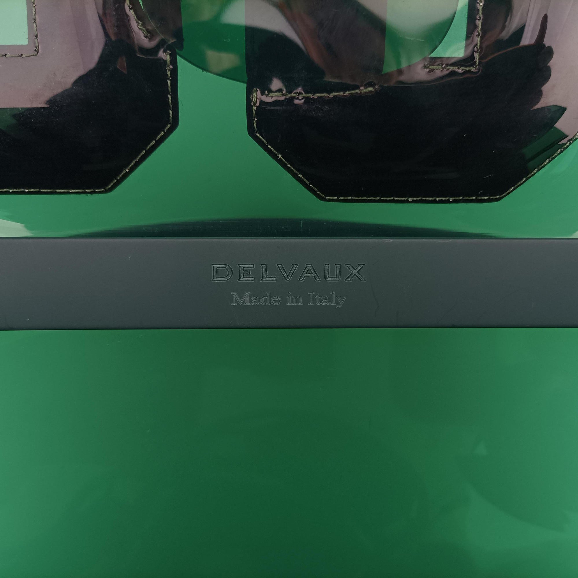 Secondhand Delvaux The Hero Green PVC (Vinyl Chloride) × Rubber  handbag | stylenewstar