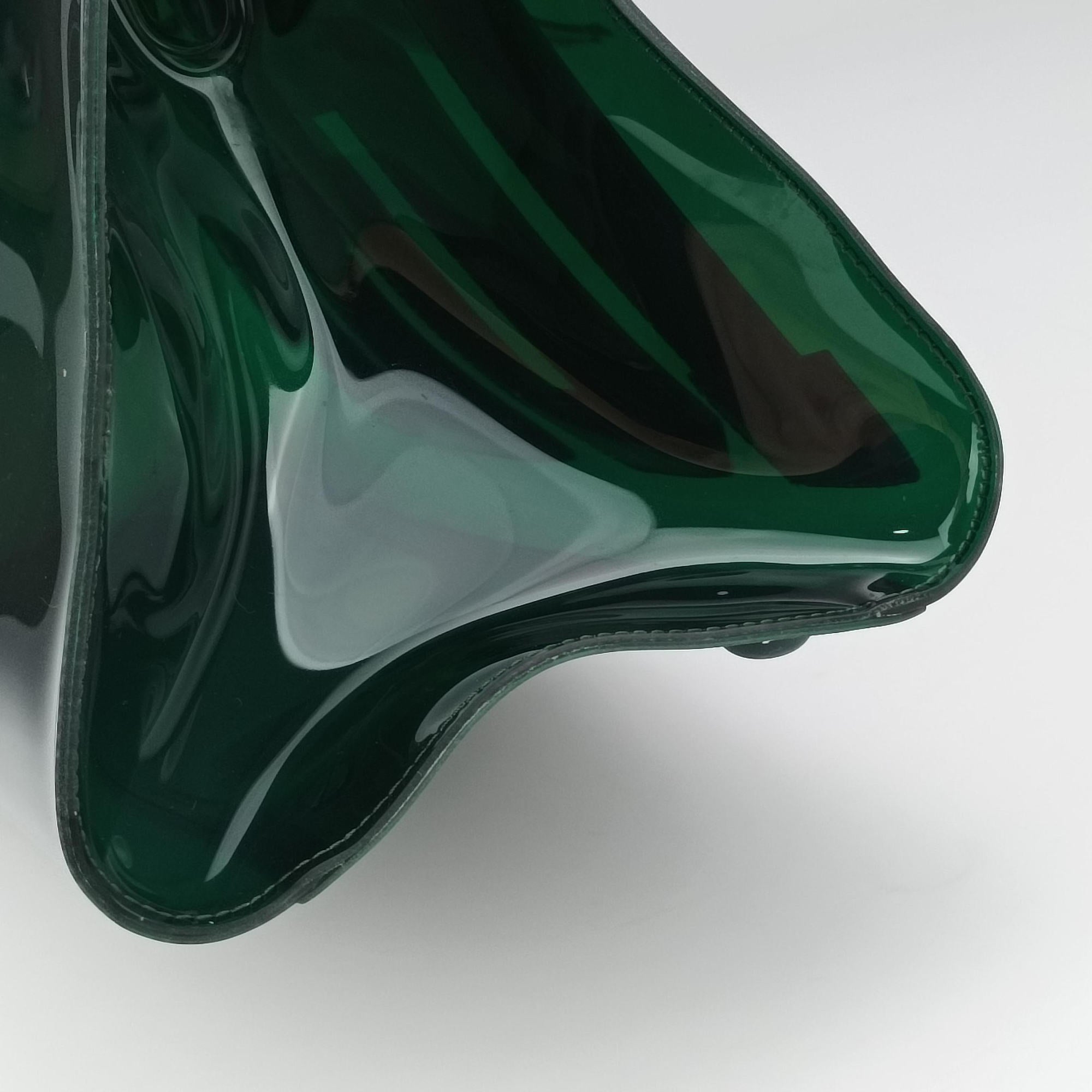 Secondhand Delvaux The Hero Green PVC (Vinyl Chloride) × Rubber  handbag | stylenewstar
