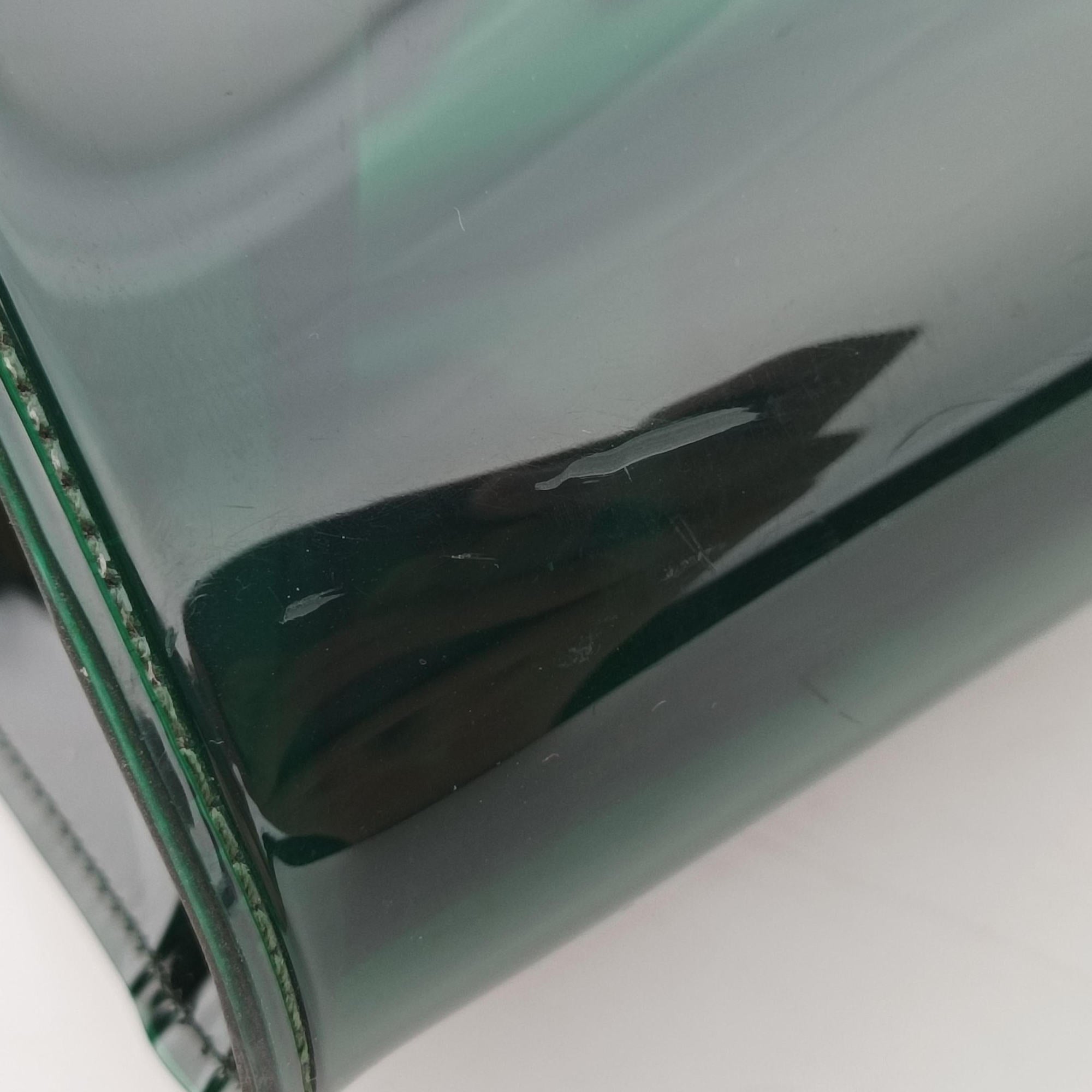 Secondhand Delvaux The Hero Green PVC (Vinyl Chloride) × Rubber  handbag | stylenewstar