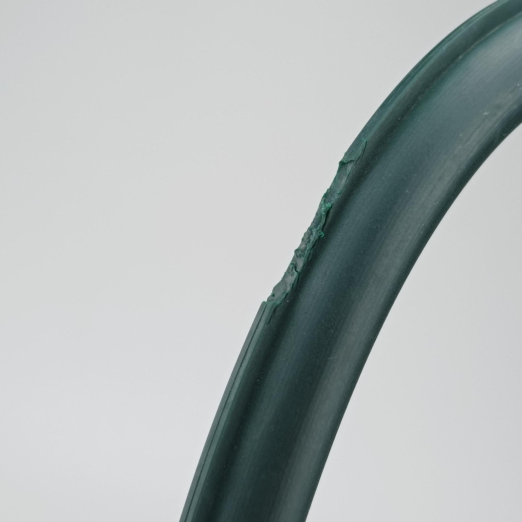 Secondhand Delvaux The Hero Green PVC (Vinyl Chloride) × Rubber  handbag | stylenewstar