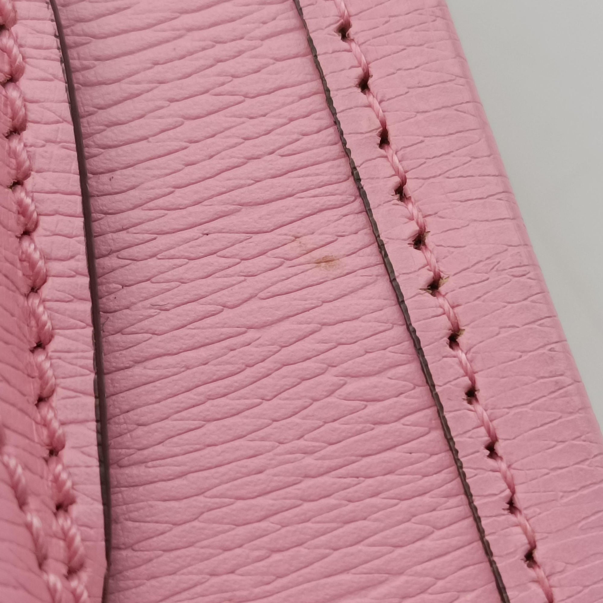 Pre-owned Gucci Bananya Mini Pink Leather 671623 shoulderbag | stylenewstar