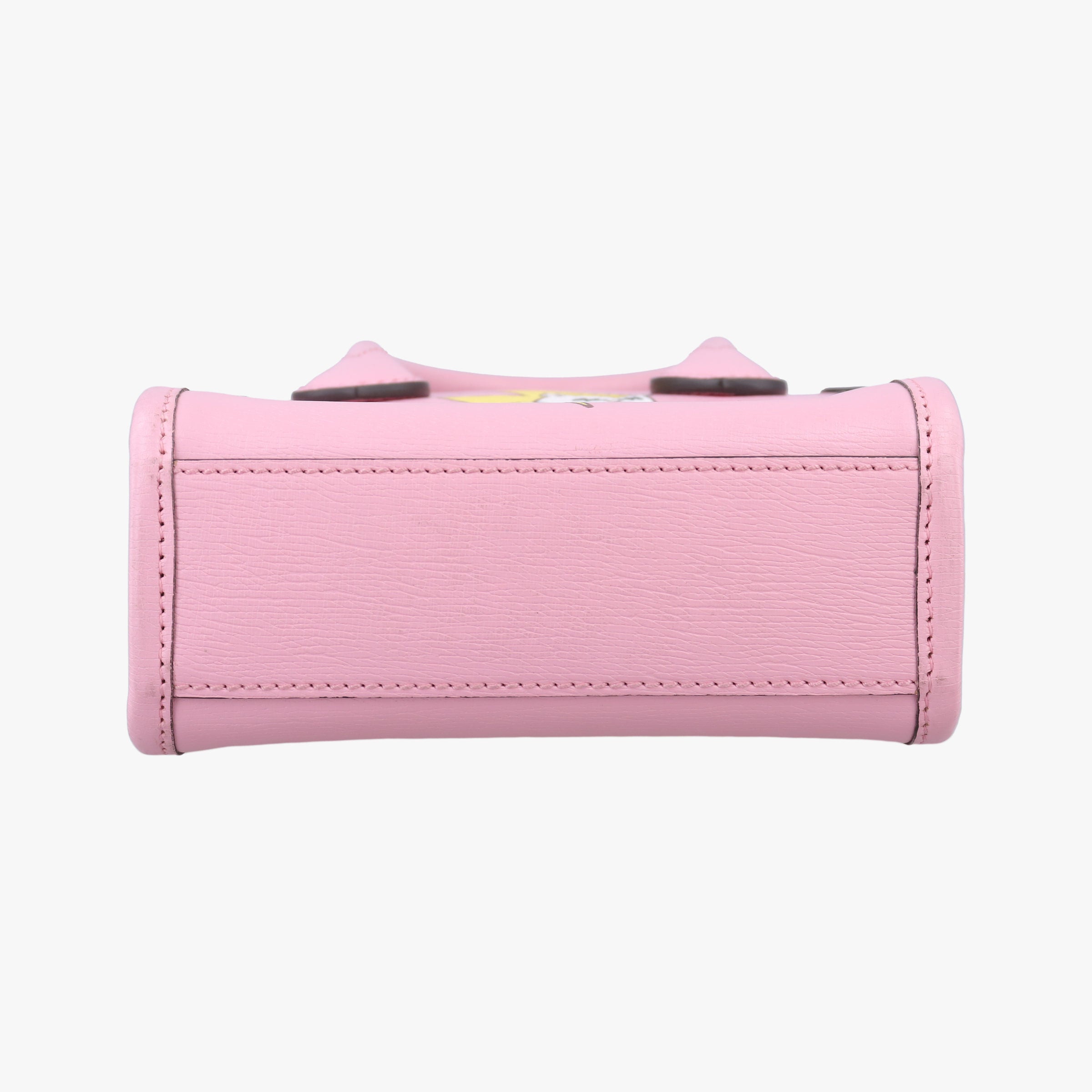Pre-owned Gucci Bananya Mini Pink Leather 671623 shoulderbag | stylenewstar