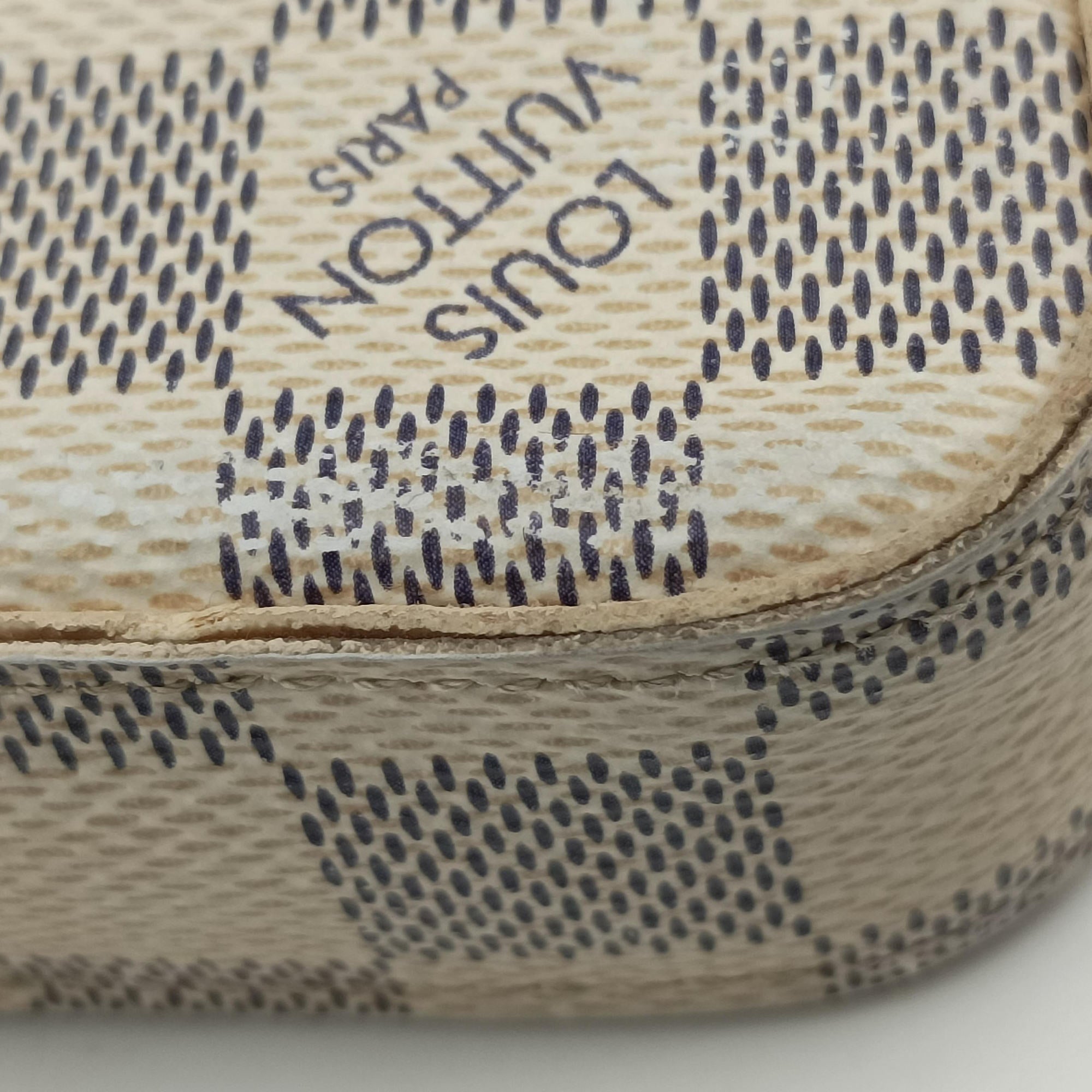 Pre-owned Louis Vuitton Pochette Felicie Azur Damier Canvas N63106 shoulderbag | stylenewstar