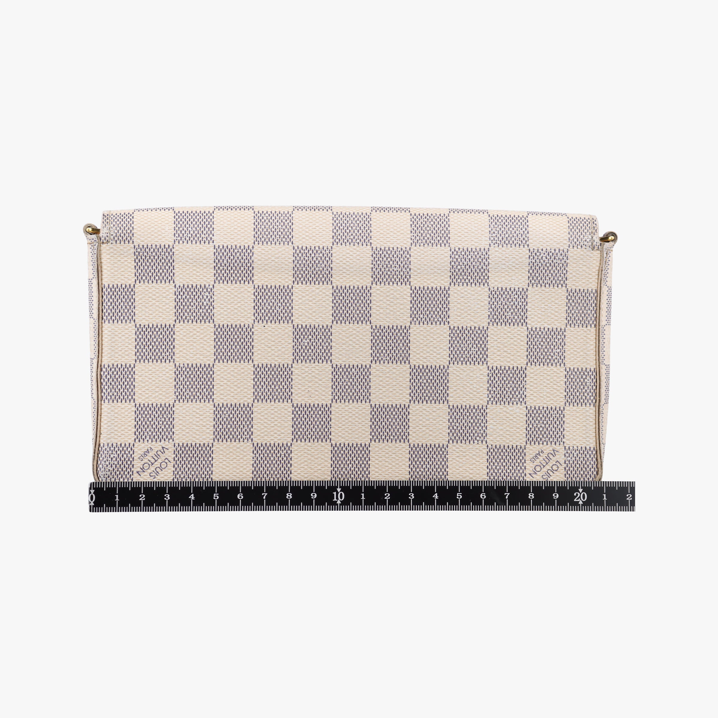 Pre-owned Louis Vuitton Pochette Felicie Azur Damier Canvas N63106 shoulderbag | stylenewstar