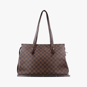 Pre-owned Louis Vuitton Chelsea EBENE Damier Canvas N51119 shoulderbag | stylenewstar