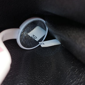 Pre-owned Prada Cahier Green×black Leather 1BD045 shoulderbag | stylenewstar
