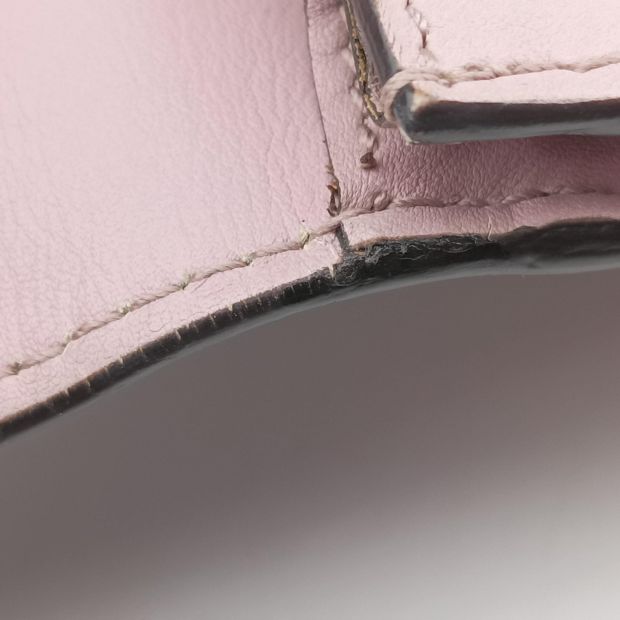 Pre-owned Gucci Interlocking G Pink Leather 369664 shoulderbag | stylenewstar