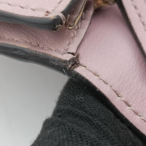 Pre-owned Gucci Interlocking G Pink Leather 369664 shoulderbag | stylenewstar