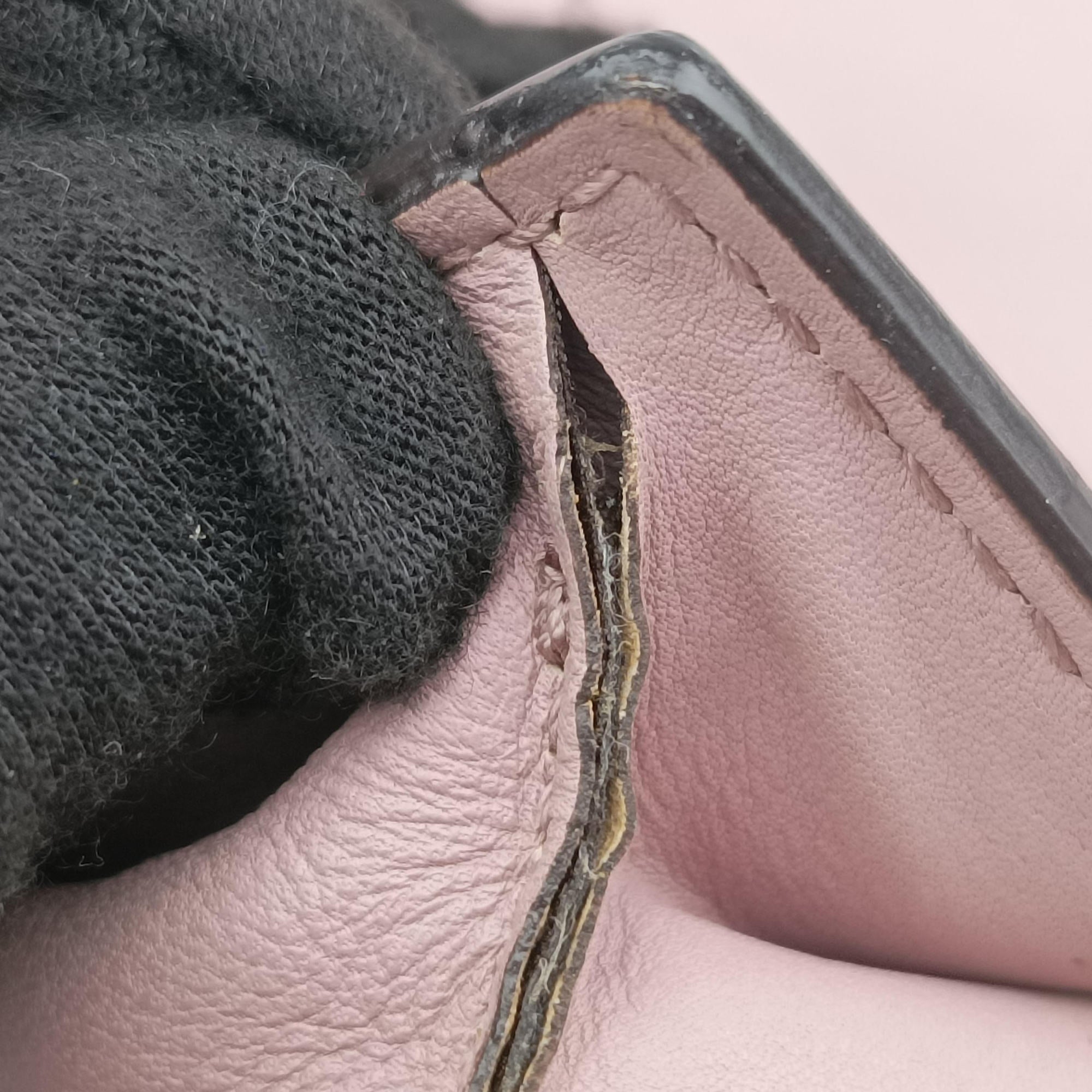 Pre-owned Gucci Interlocking G Pink Leather 369664 shoulderbag | stylenewstar