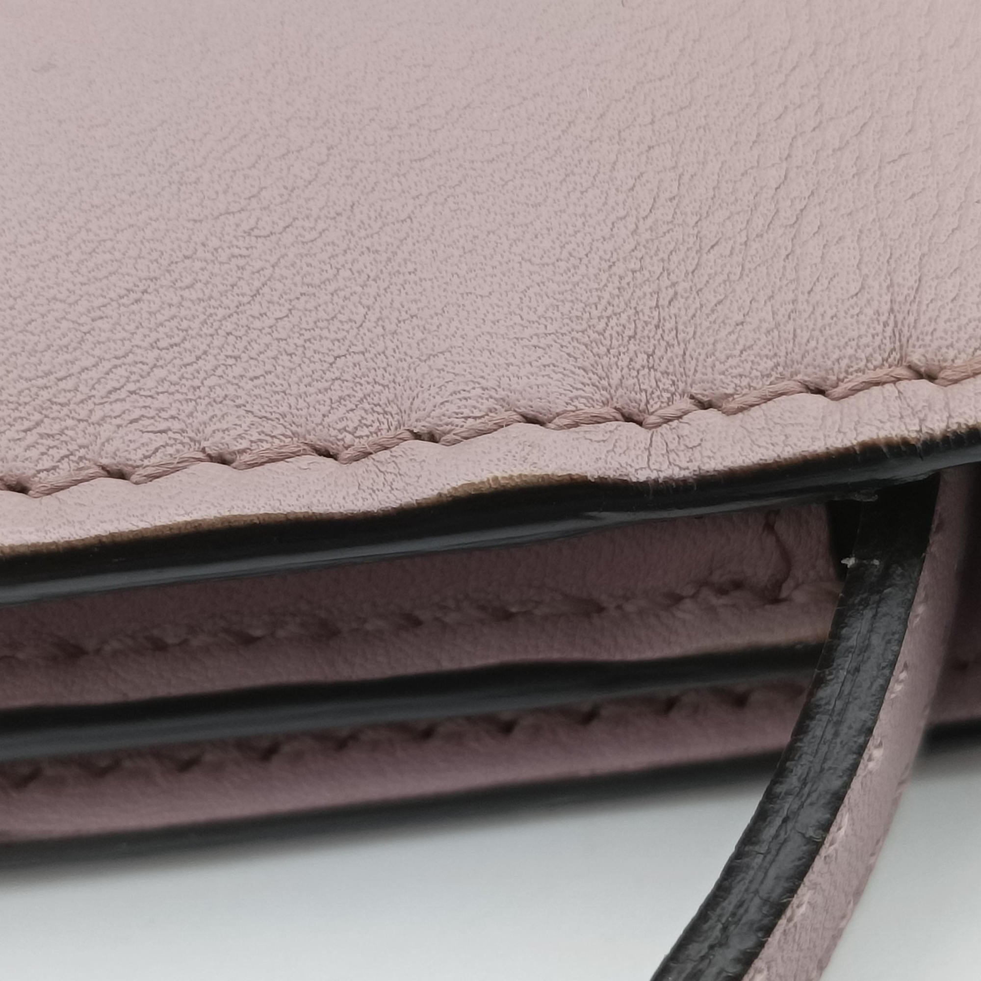 Pre-owned Gucci Interlocking G Pink Leather 369664 shoulderbag | stylenewstar