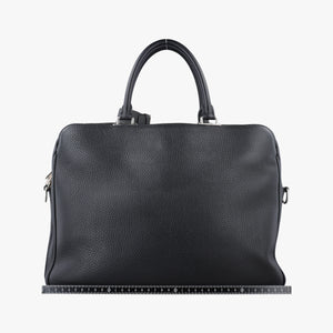 Pre-owned Louis Vuitton Armand Briefcase MM Noir Taurillon leather M54381 shoulderbag | stylenewstar