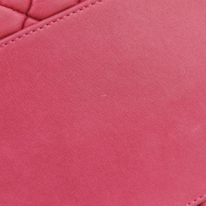 Vintage Chanel Matelasse cocomark Mademoiselle Red Iridescent Calfskin A67389 handbag | stylenewstar