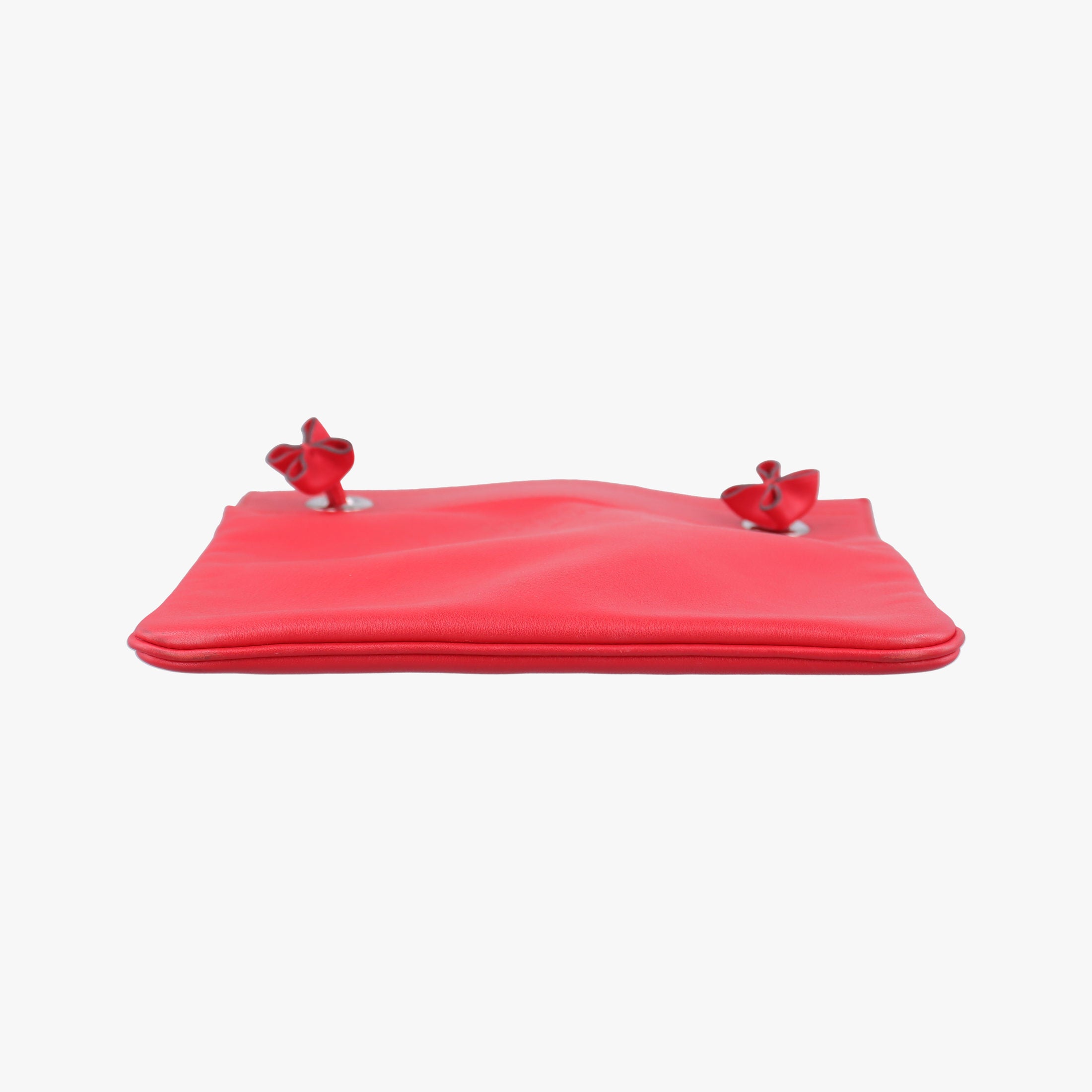 Pre-owned Hermes Sac Aline mini Red lambskin  shoulderbag | stylenewstar