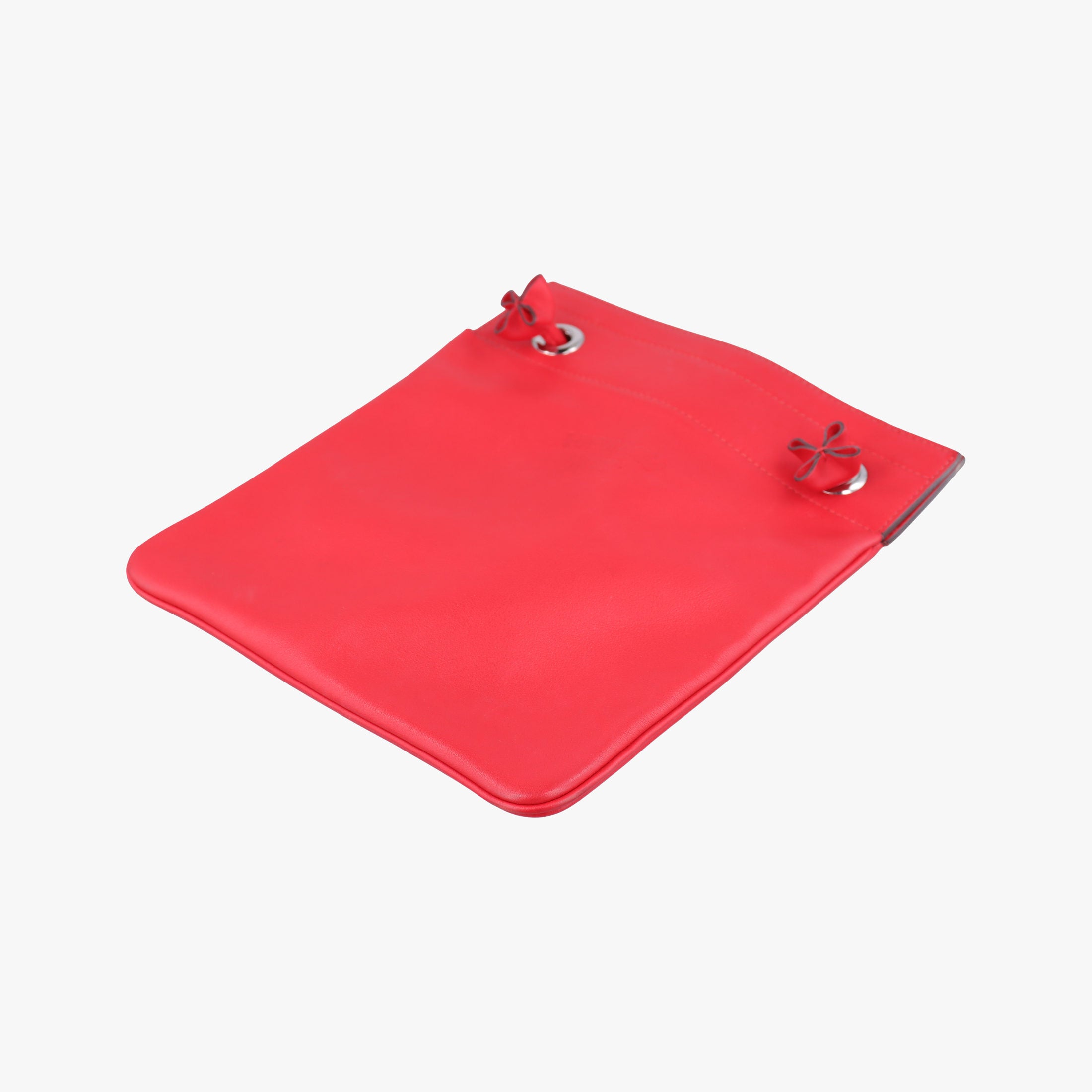 Pre-owned Hermes Sac Aline mini Red lambskin  shoulderbag | stylenewstar
