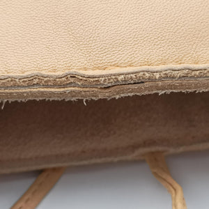 Vintage Bottega Veneta THE ARCO Tote khaki lambskin  handbag | stylenewstar