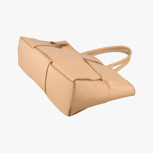 Vintage Bottega Veneta THE ARCO Tote khaki lambskin  handbag | stylenewstar