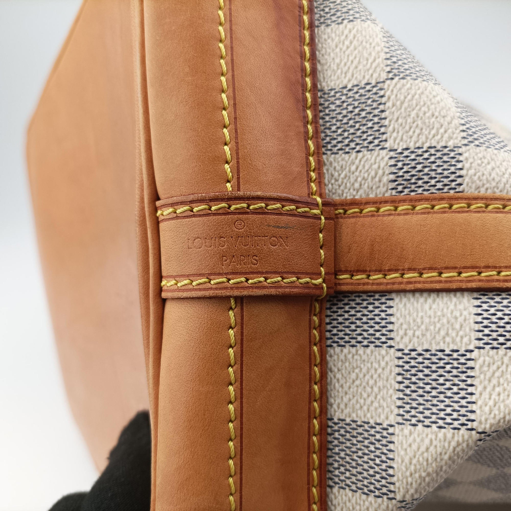 Pre-owned Louis Vuitton Noe AZUR Damier Canvas N42222 shoulderbag | stylenewstar