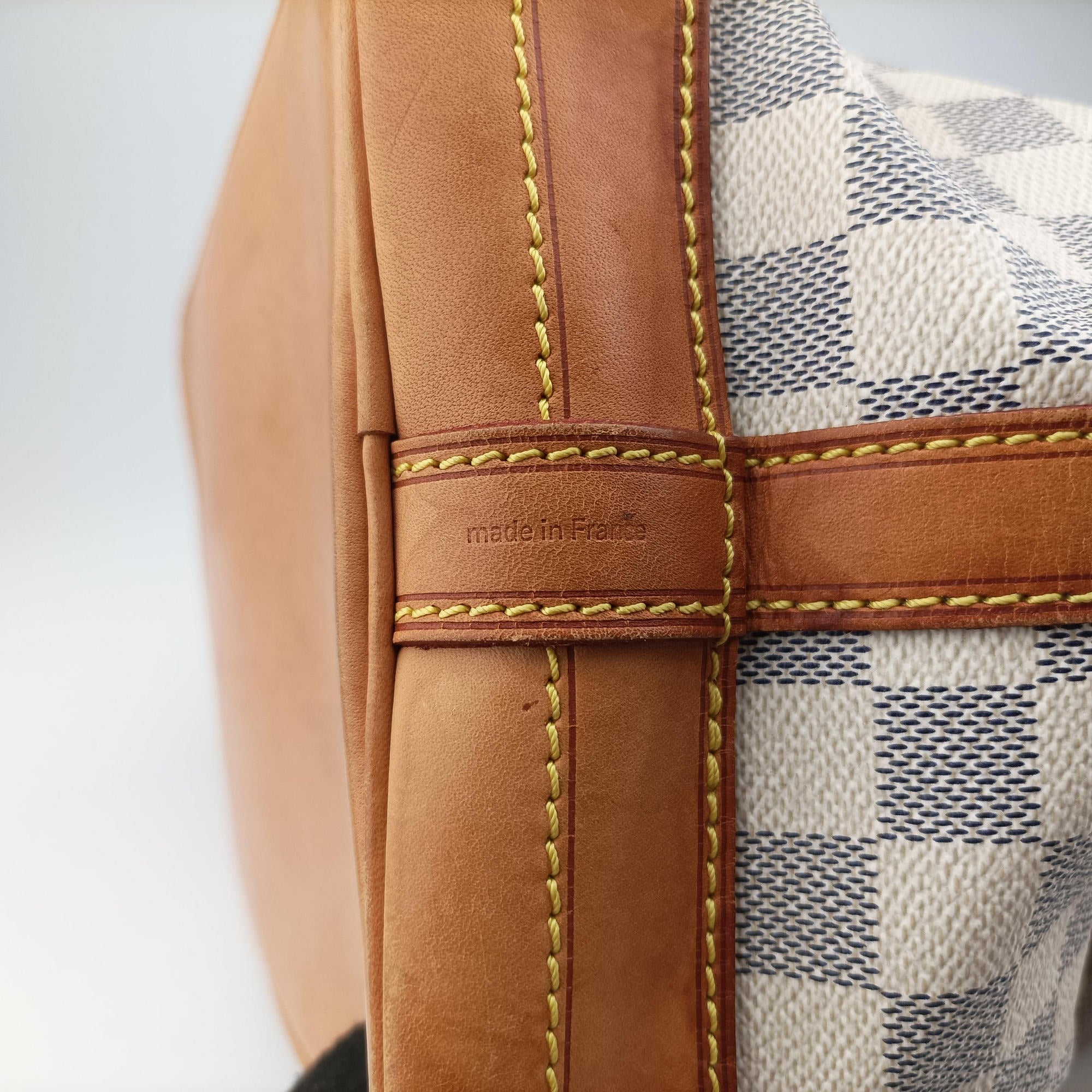 Pre-owned Louis Vuitton Noe AZUR Damier Canvas N42222 shoulderbag | stylenewstar