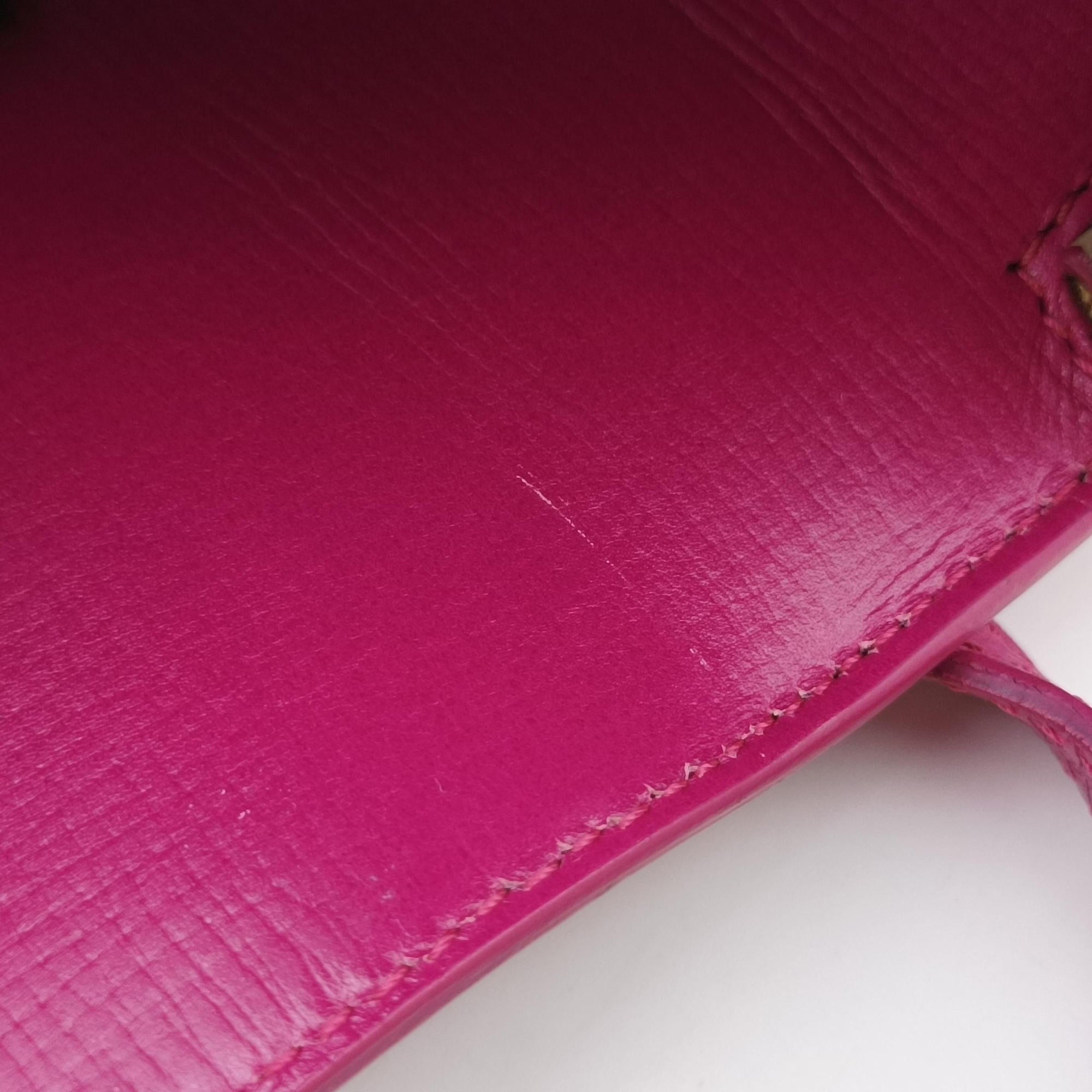 Pre-owned Givenchy Pandora Box Rose Leather  shoulderbag | stylenewstar