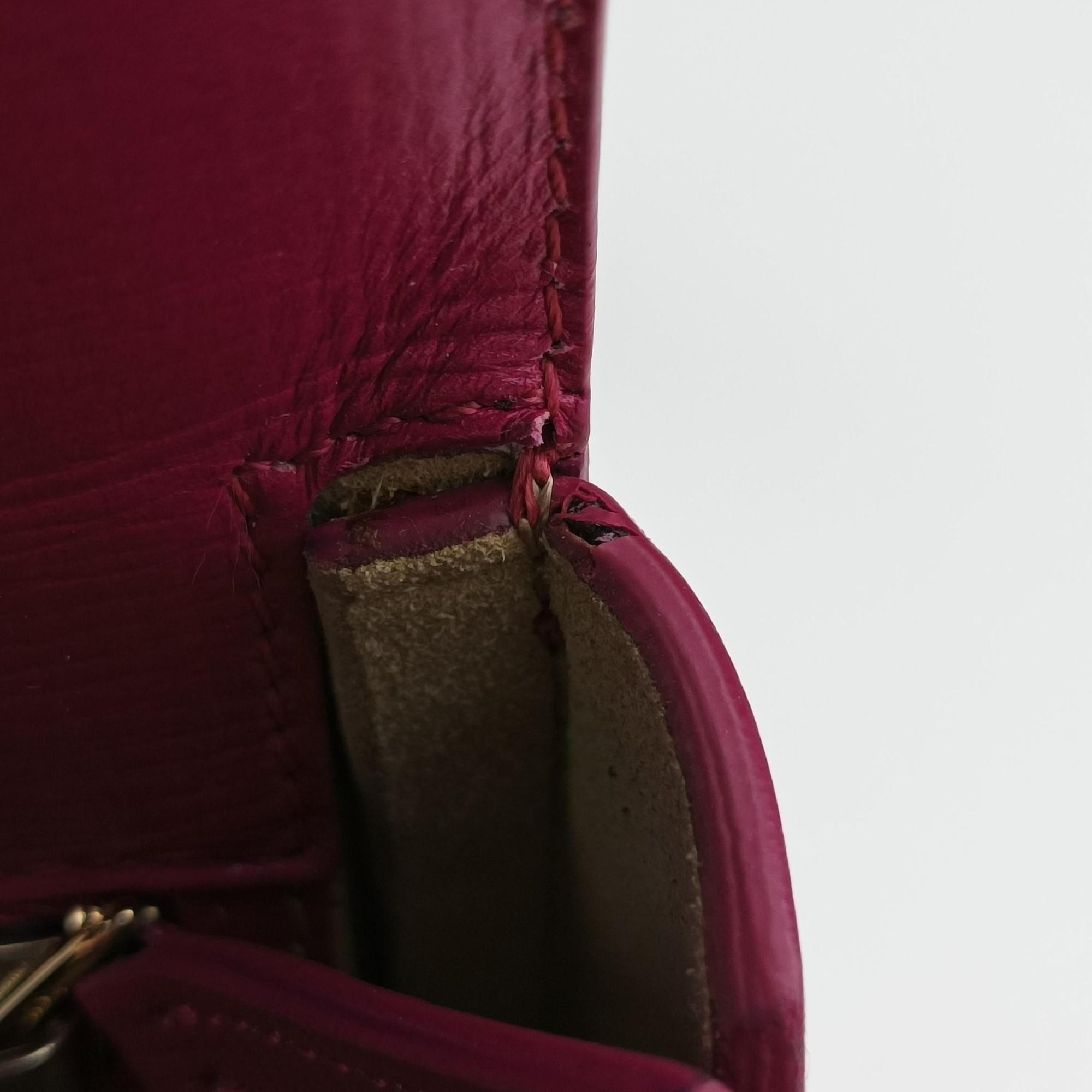 Pre-owned Givenchy Pandora Box Rose Leather  shoulderbag | stylenewstar