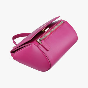 Pre-owned Givenchy Pandora Box Rose Leather  shoulderbag | stylenewstar