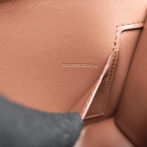 Pre-owned Burberry TB structured Brown Leather  bum bag/waist bag | stylenewstar