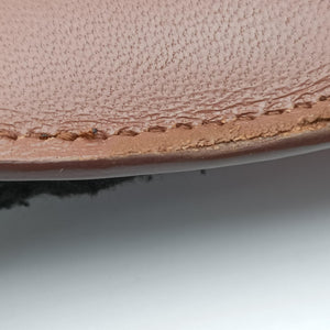 Pre-owned Burberry TB structured Brown Leather  bum bag/waist bag | stylenewstar