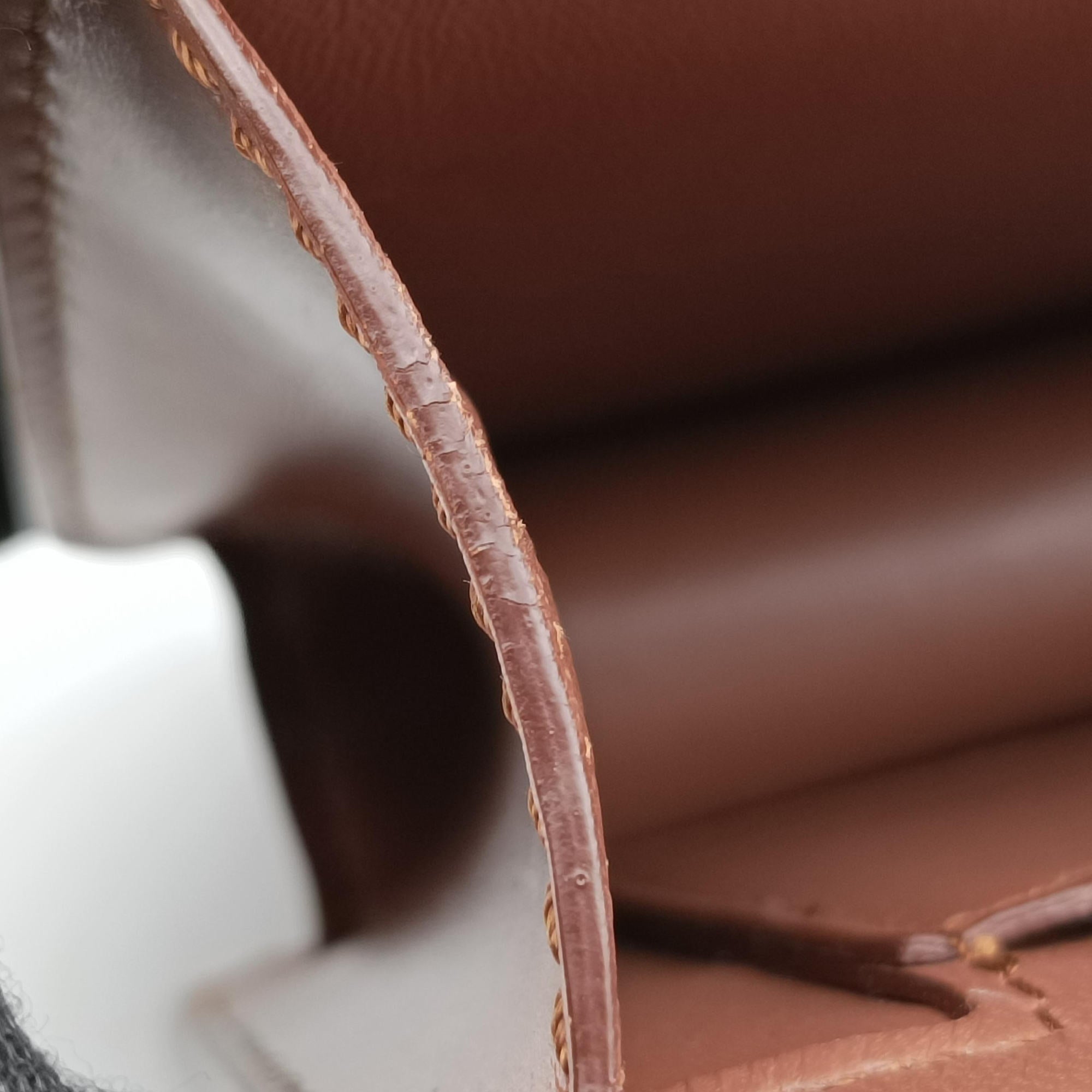 Pre-owned Burberry TB structured Brown Leather  bum bag/waist bag | stylenewstar