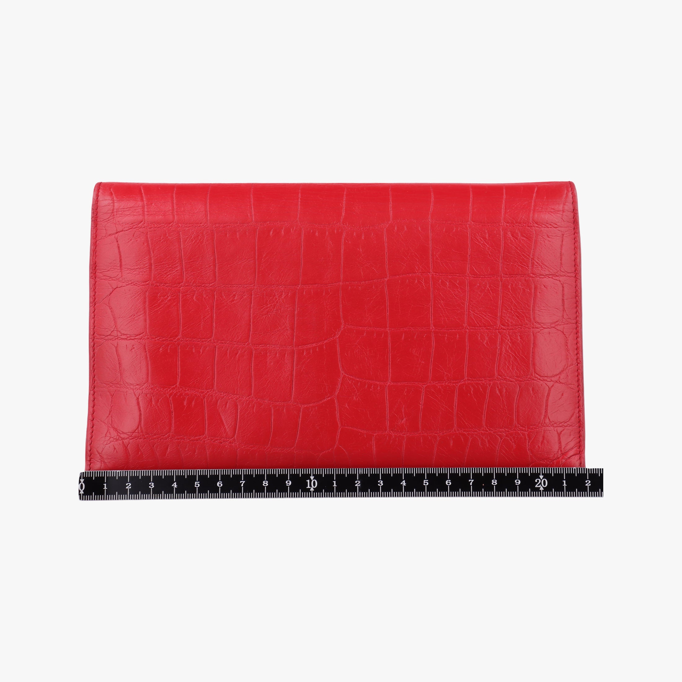 Pre-owned Yves Saint Laurent KATE Red Leather 377829 shoulderbag | stylenewstar