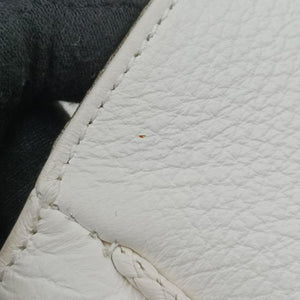 Pre-owned Christian Dior Gaucho White leather  handbag | stylenewstar