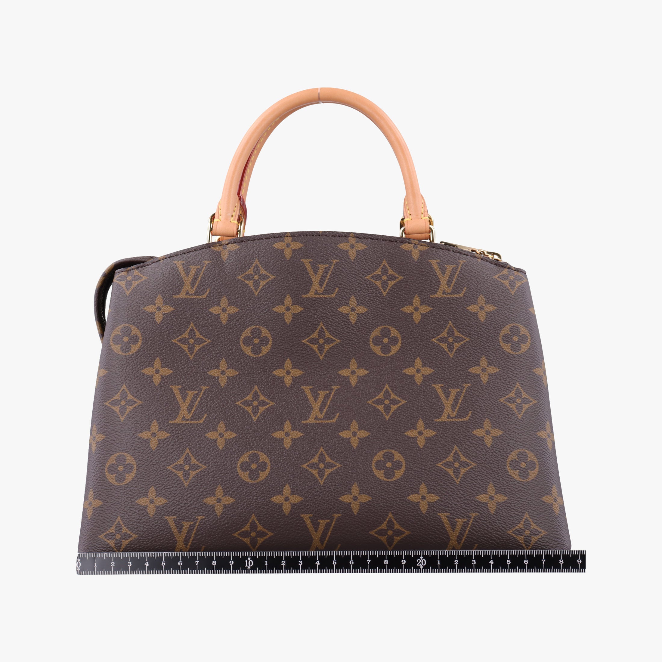 Pre-owned Louis Vuitton Petit Palais PM BROWN Monogram Canvas M45900 handbag | stylenewstar