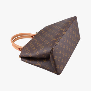 Pre-owned Louis Vuitton Petit Palais PM BROWN Monogram Canvas M45900 handbag | stylenewstar