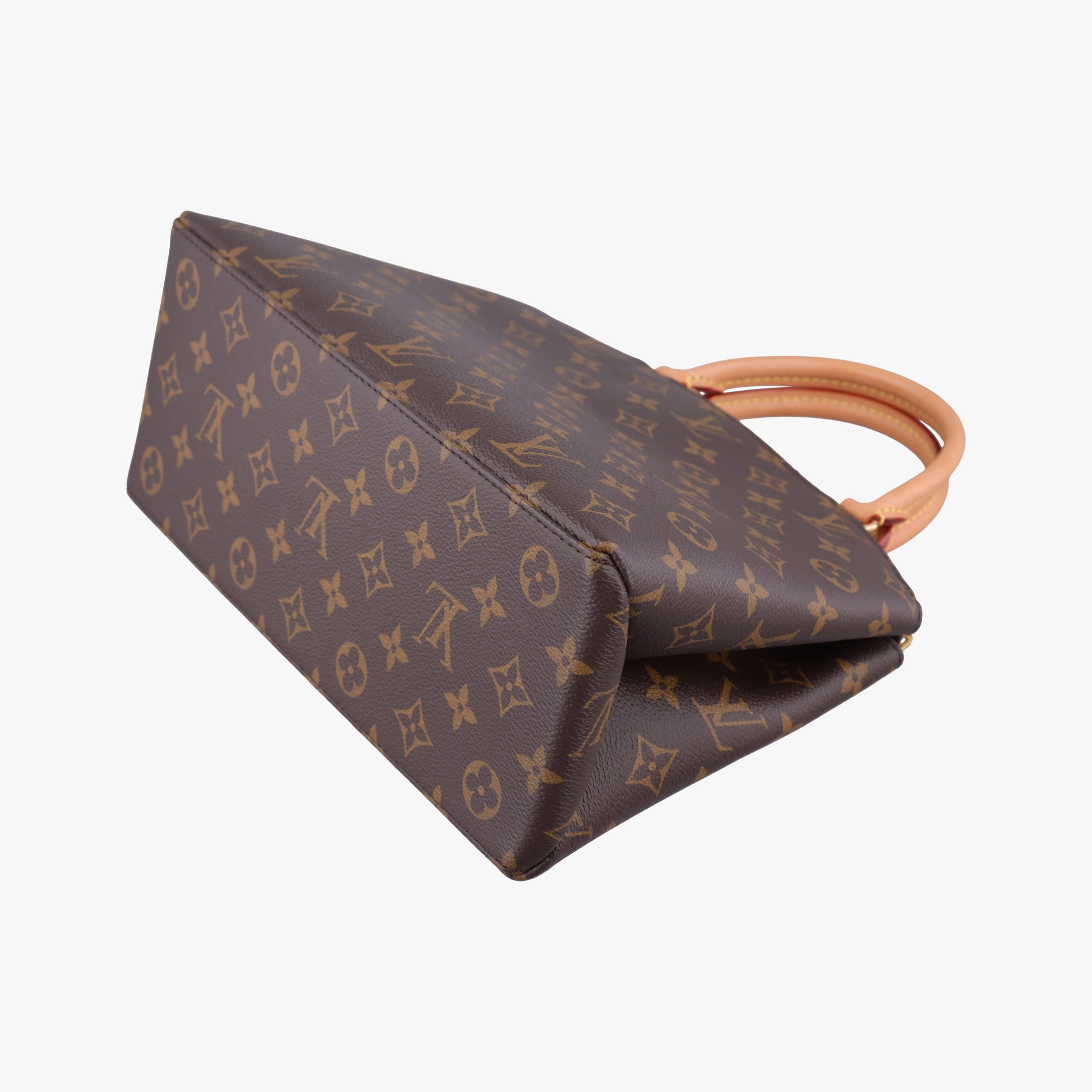 Pre-owned Louis Vuitton Petit Palais PM BROWN Monogram Canvas M45900 handbag | stylenewstar