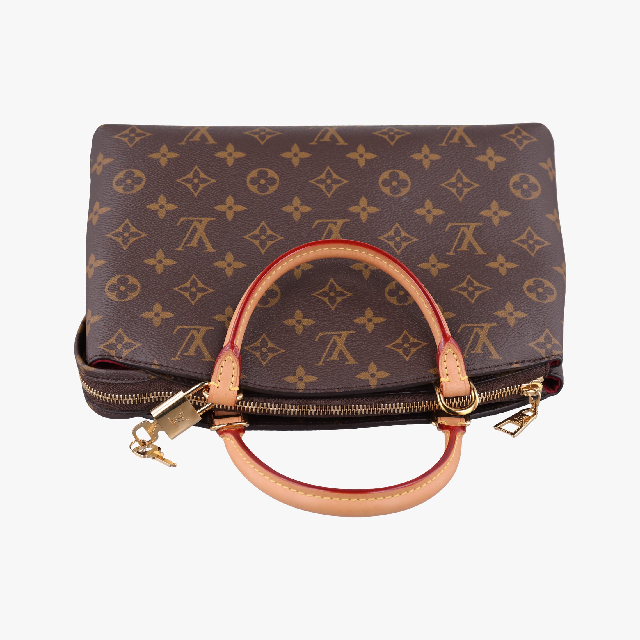 Pre-owned Louis Vuitton Petit Palais PM BROWN Monogram Canvas M45900 handbag | stylenewstar