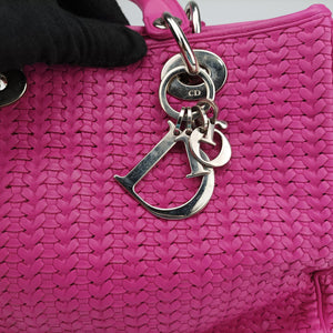 Vintage Christian Dior Soft Lady Dior Rose lambskin  handbag | stylenewstar