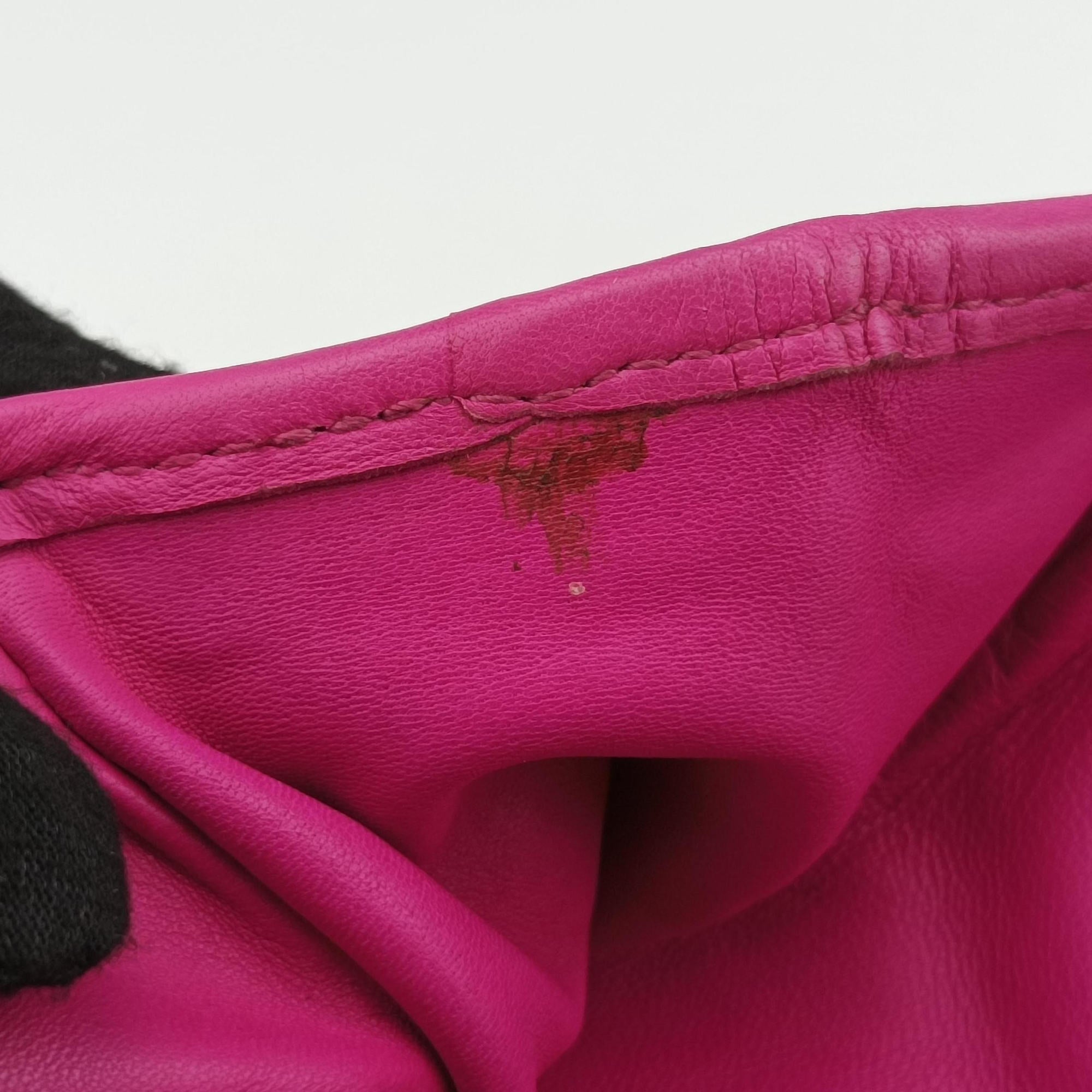 Vintage Christian Dior Soft Lady Dior Rose lambskin  handbag | stylenewstar