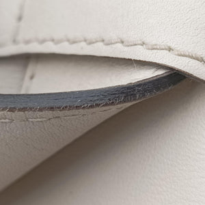 Pre-owned Gucci Stirrup White Leather 277514 handbag | stylenewstar
